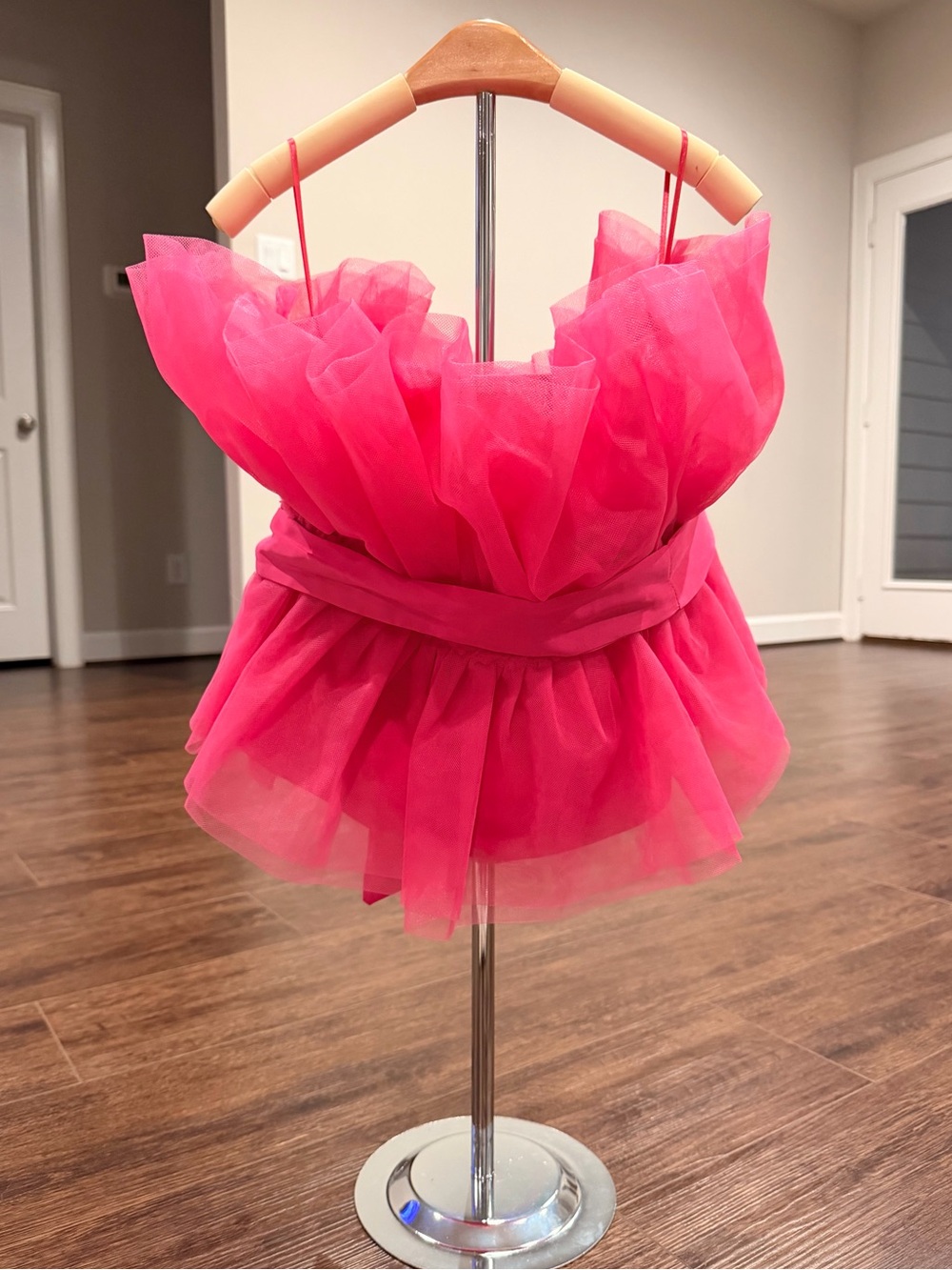 Tulle Tank Top